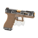 G-Force 17 SV Gold Barrel Metal Version GBB - Desert -