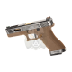 G-Force 17 SV Gold Barrel Metal Version GBB - Desert -