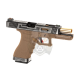 G-Force 17 SV Gold Barrel Metal Version GBB - Desert -