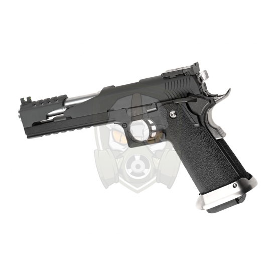 Hi-Capa 6 T-Rex Customs Titanium Barrel Full Metal GBB - Black -