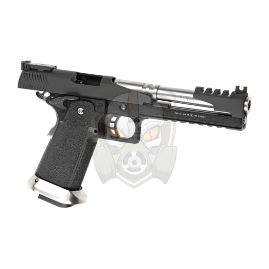 Hi-Capa 6 T-Rex Customs Titanium Barrel Full Metal GBB - Black -