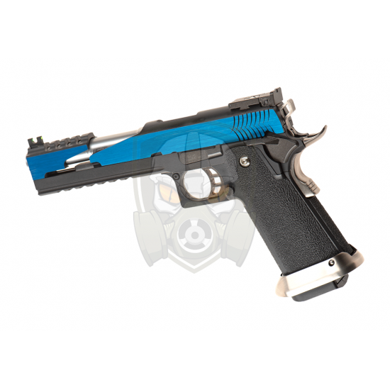 Hi-Capa 6 T-Rex Customs Titanium Barrel Full Metal GBB - Blue -