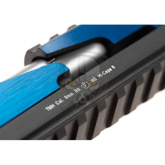 Hi-Capa 6 T-Rex Customs Titanium Barrel Full Metal GBB - Blue -