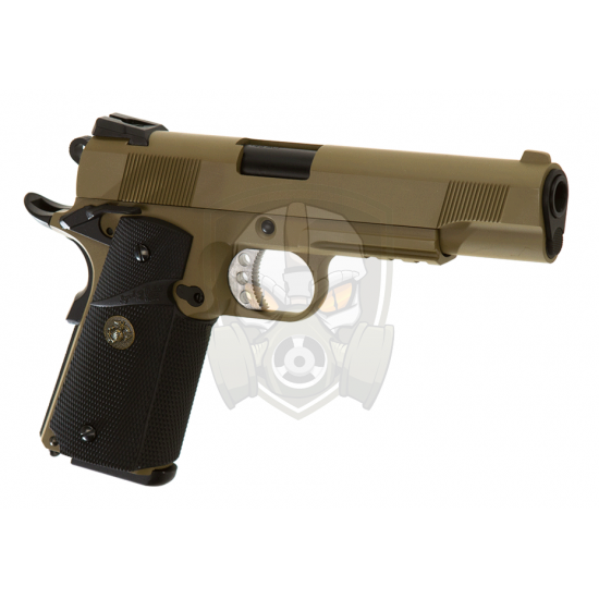 M1911 MEU Tactical Full Metal GBB - Desert -