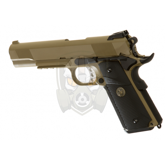 M1911 MEU Tactical Full Metal GBB - Desert -