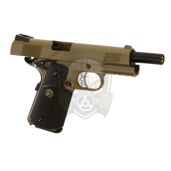 M1911 MEU Tactical Full Metal GBB - Desert -