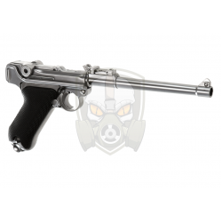 P08 8 Inch Full Metal GBB - Silver -