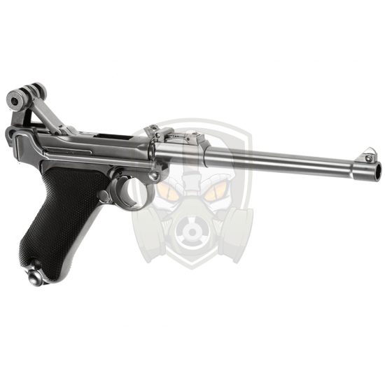 P08 8 Inch Full Metal GBB - Silver -