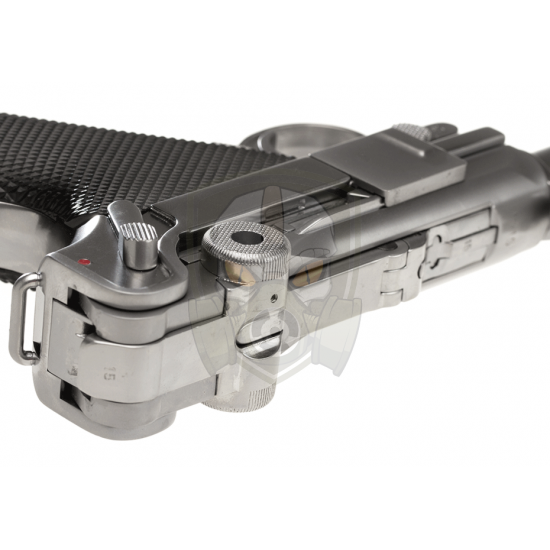 P08 8 Inch Full Metal GBB - Silver -