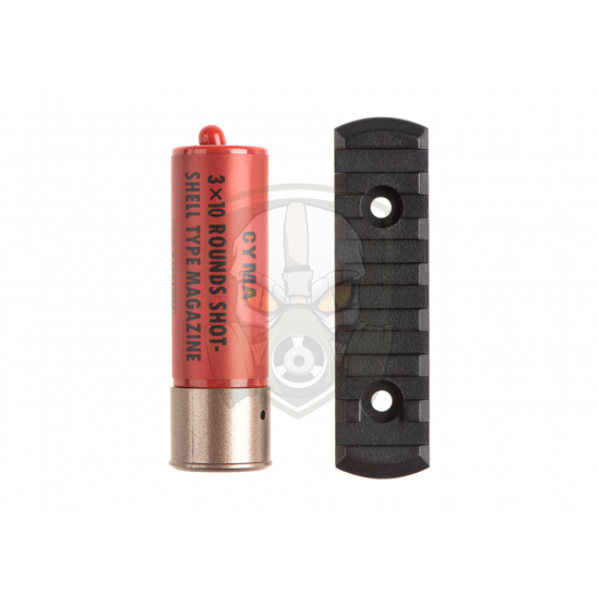 CM367 3-Shot Shotgun - Black -