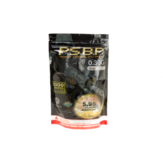 0.30g Perfect BBs 2000rds - Grey -