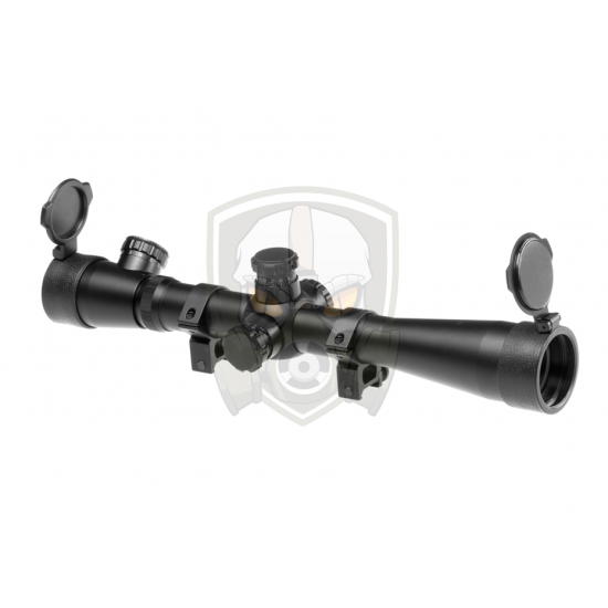 3.5-10x40E-SF Sniper Rifle Scope - Black -