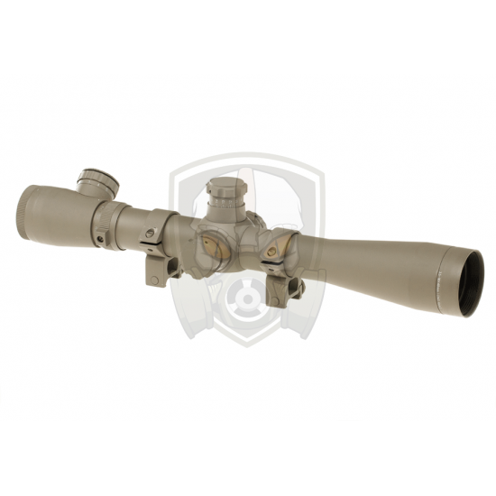 3.5-10x40E-SF Sniper Rifle Scope - Desert -