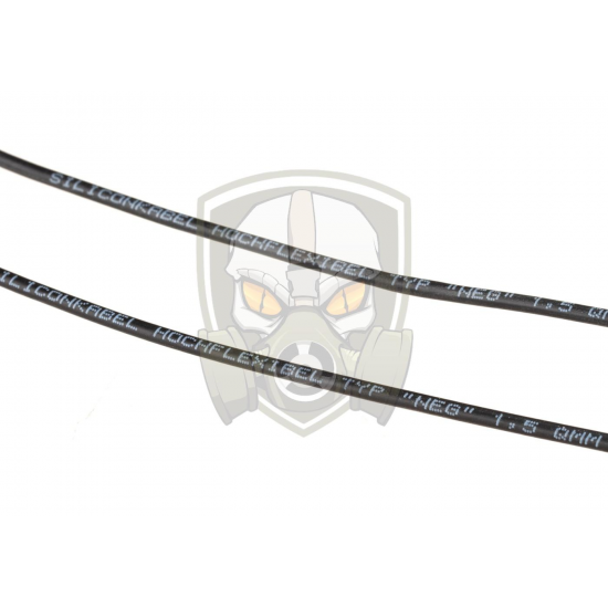 Low Resistance Wire 2x 25m Black