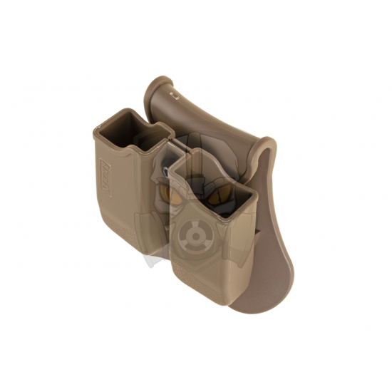 Double Mag Pouch for P226 / M9 / CZ P-09 - Dark Earth -