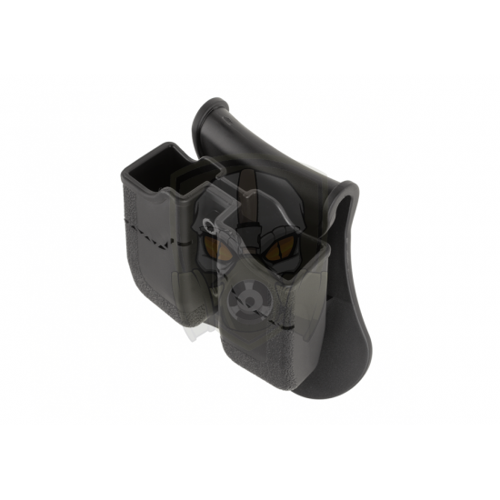 Double Mag Pouch for Px4 / P30 / USP / USP Compact - Black -