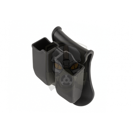 Double Mag Pouch for WE / KJW / TM 17/19 - Black -