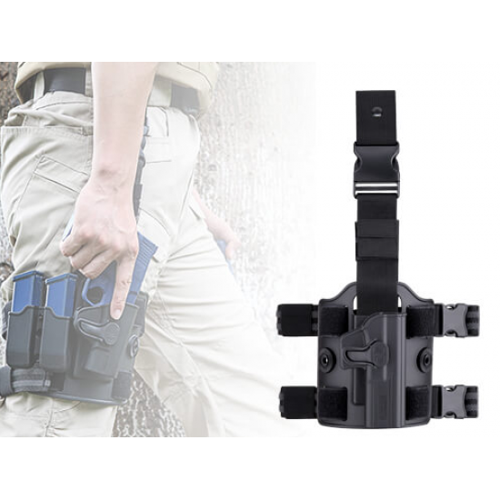 Drop Leg Platform - Black -