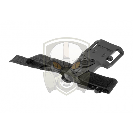 Mid Ride Belt Panel Attachment with Thigh Strap