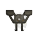 Molle Attachment - Black - Molle Attachment - Black -