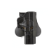Paddle Holster for Glock 17 / KWA ATP / APS ACP - Black -