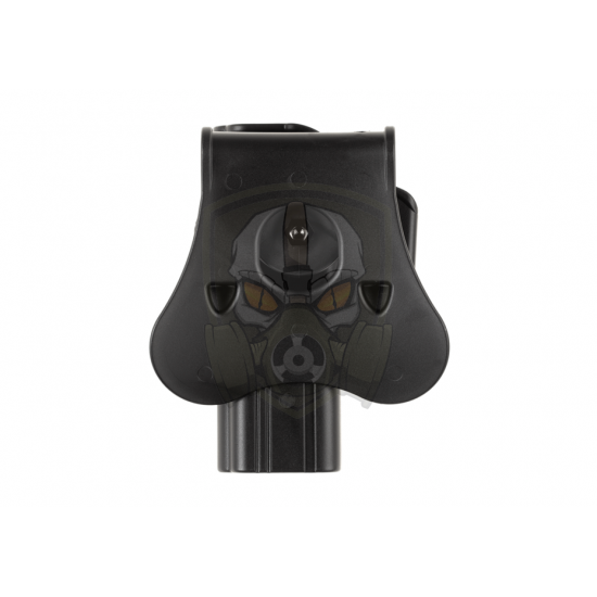 Paddle Holster for Glock 17 / KWA ATP / APS ACP - Black -