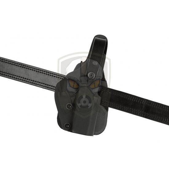 Thumb-Break Kydex Holster for Glock 17 Paddle