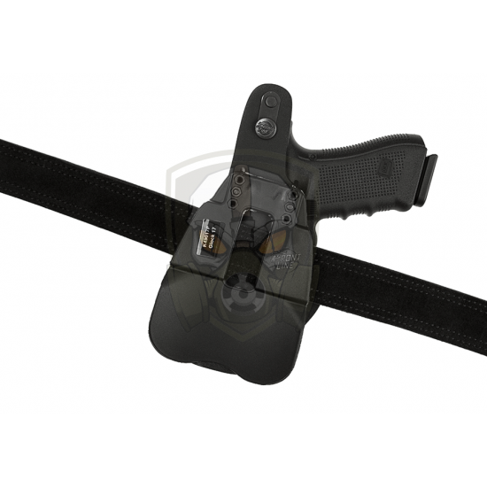 Thumb-Break Kydex Holster for Glock 17 Paddle