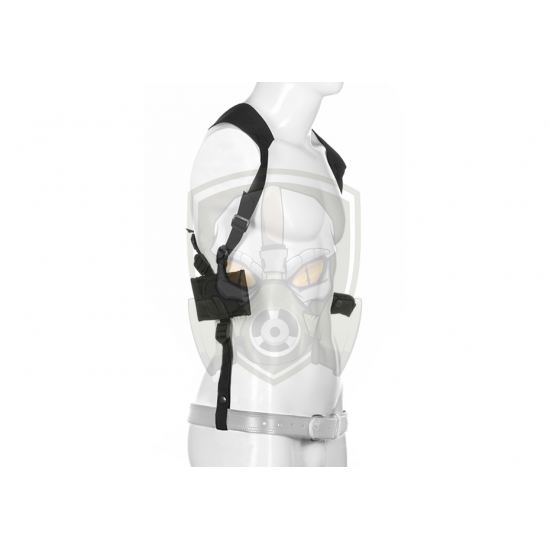 Fast-Draw Soulder Holster Double Mag for Glock 17