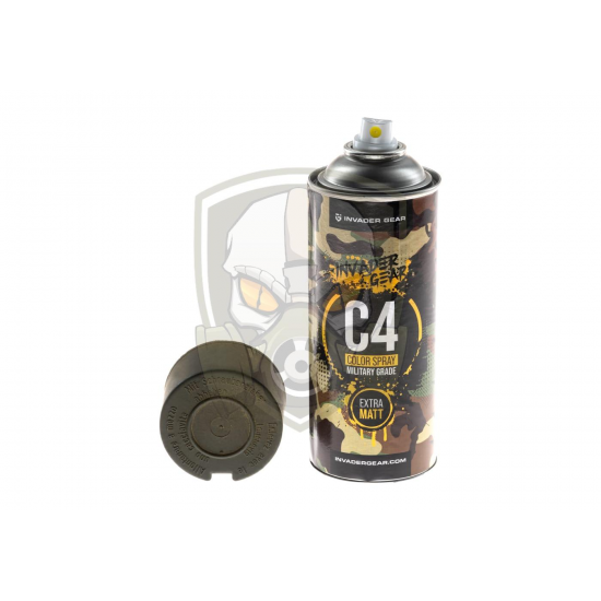 C4 Mil Grade Color Spray - Grey Olive -