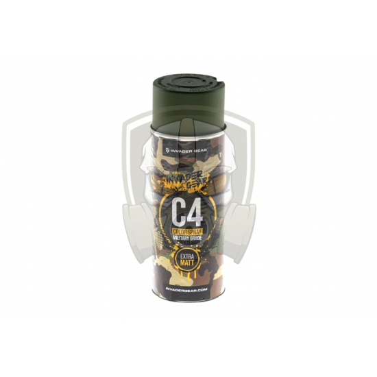 C4 Mil Grade Color Spray - Olive Green -