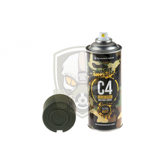 C4 Mil Grade Color Spray - Bottle Green -