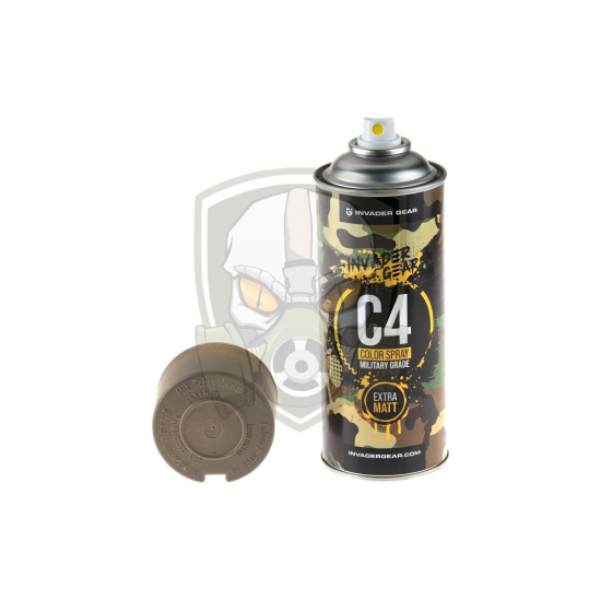 C4 Mil Grade Color Spray - Flat Dark Earth -