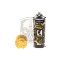 C4 Mil Grade Color Spray - Sand Yellow -