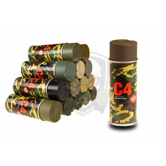 C4 Mil Grade Color Spray RAL8027