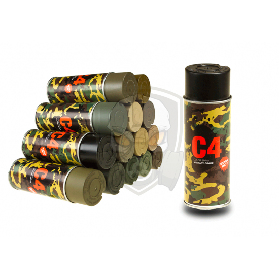 C4 Mil Grade Color Spray RAL9021