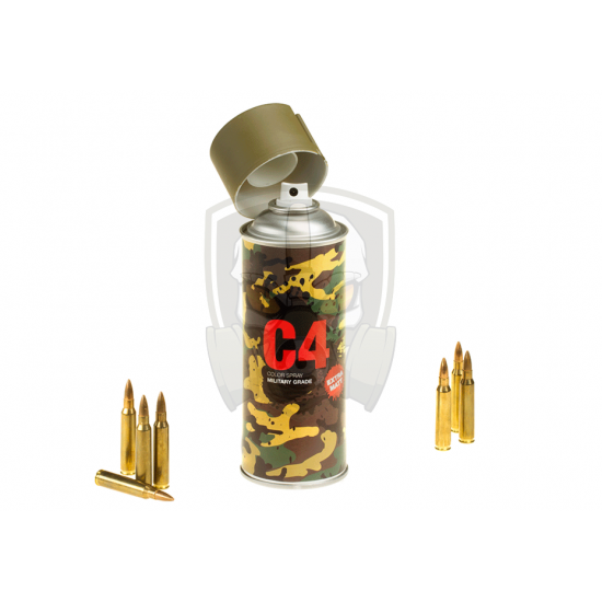 C4 Mil Grade Color Spray RAL6040