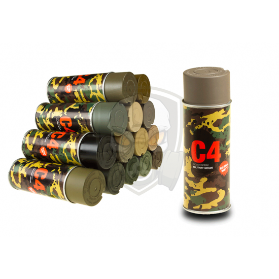 C4 Mil Grade Color Spray RAL7050