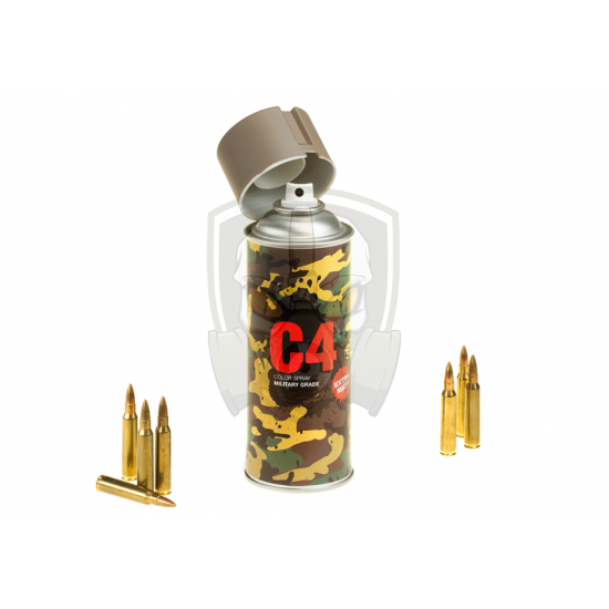 C4 Mil Grade Color Spray RAL7050