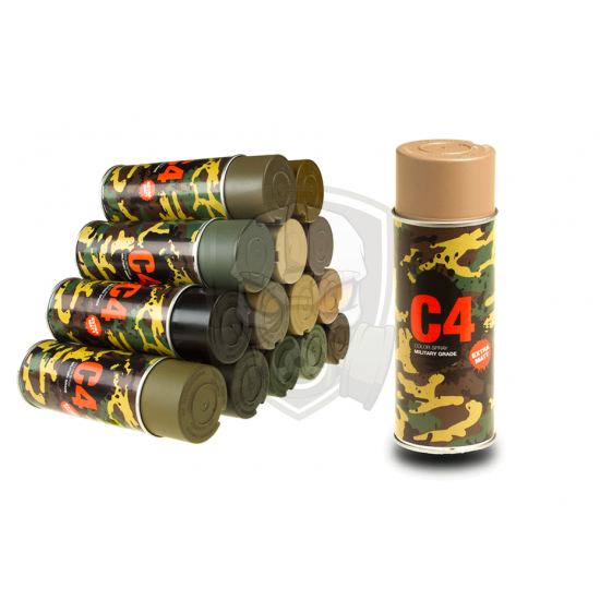 C4 Mil Grade Color Spray RAL8031