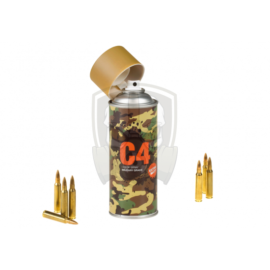 C4 Mil Grade Color Spray RAL8000