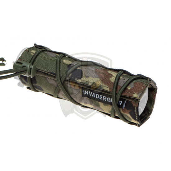 Suppressor Cover 14cm - Flecktarn -
