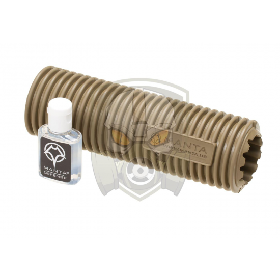 7 x 1.5 Inch ID Suppressor Cover - Dark Earth -