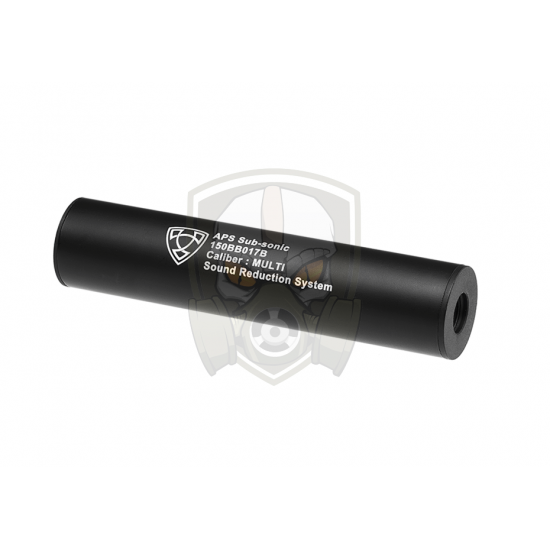 150mm Silencer CCW - Black -