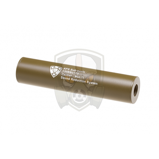 150mm Silencer CCW - Dark Earth -