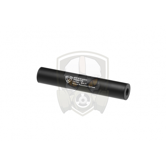 190mm Silencer CCW - Black -