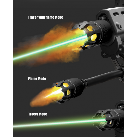 Raider Tracer Unit with Blaster M 14mm CCW - Black -