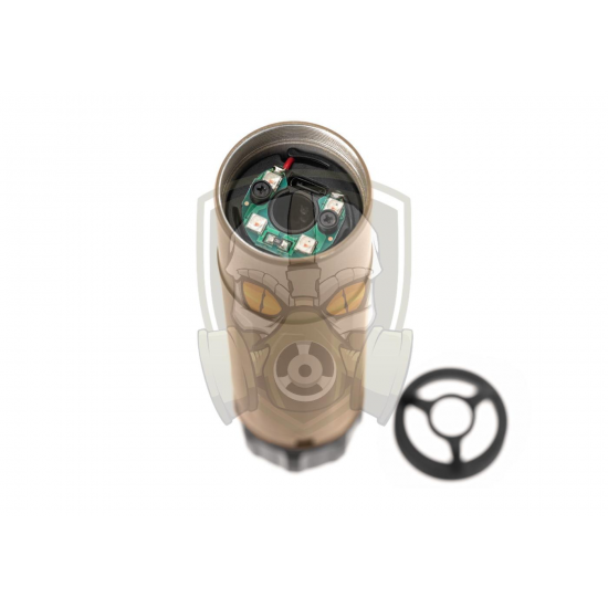 PTS Dead Air Sandman-K Mock Suppressor with Tracer - Dark Earth -