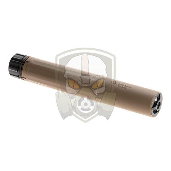 PTS Dead Air Sandman-L Mock Suppressor with Tracer - Dark Earth -