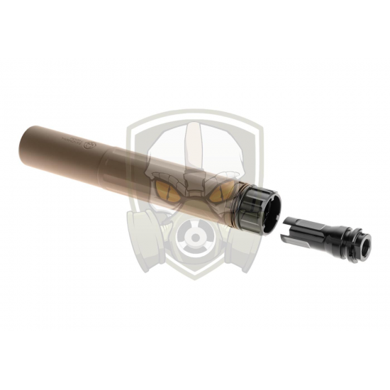 PTS Dead Air Sandman-L Mock Suppressor with Tracer - Dark Earth -